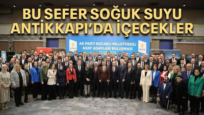 Bu sefer soğuk suyu Antikkapı’da içecekler